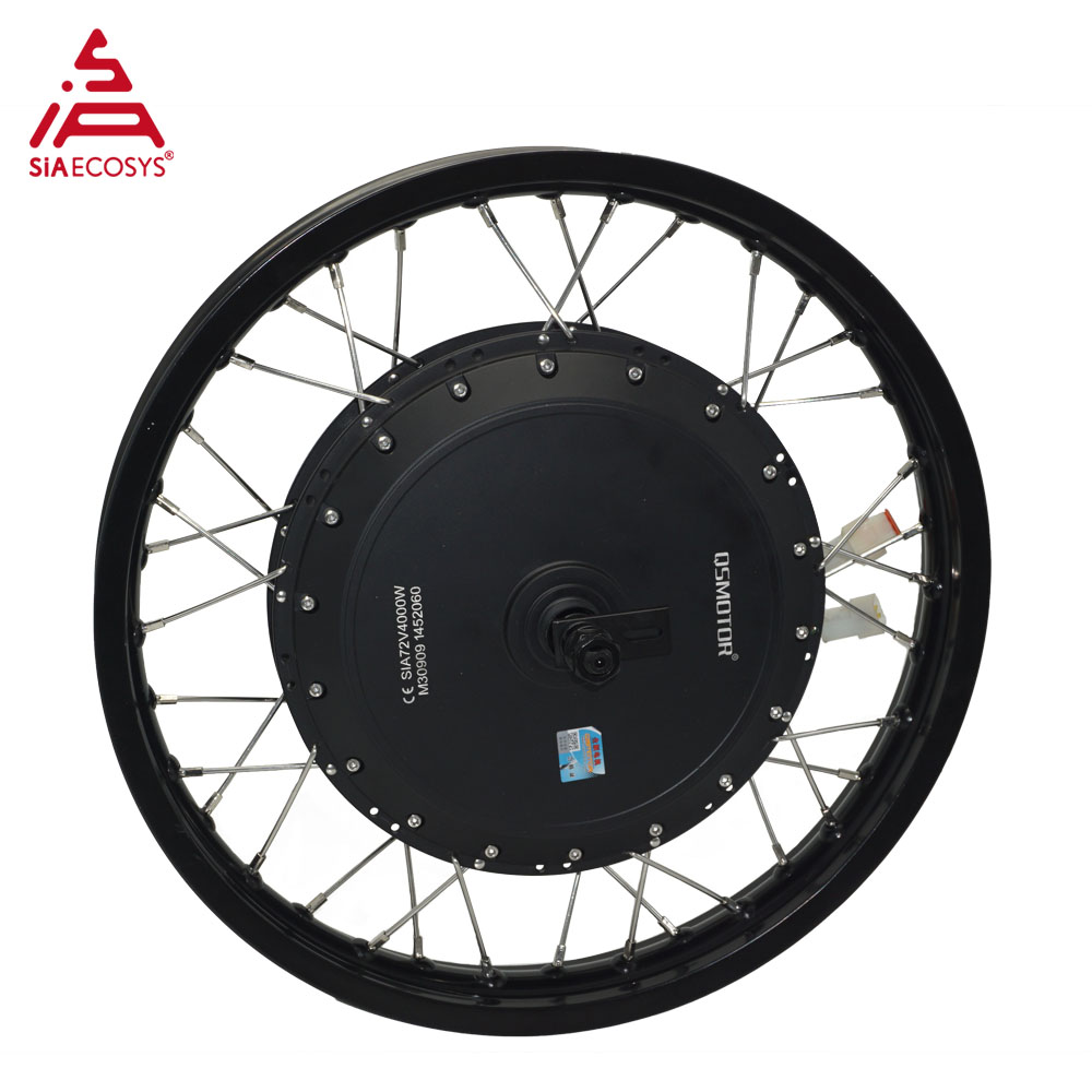 12000W Electric Motorcycle Hub Motor - Motor de buje con radios QSMotor