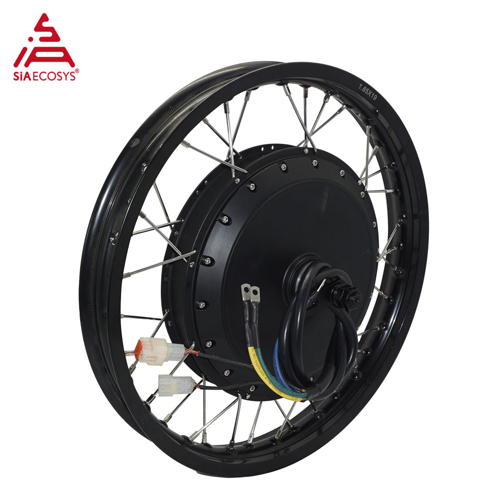 Motor de buje con radios QSMot - 12000W Electric Motorcycle Hub Motor reseña y precio