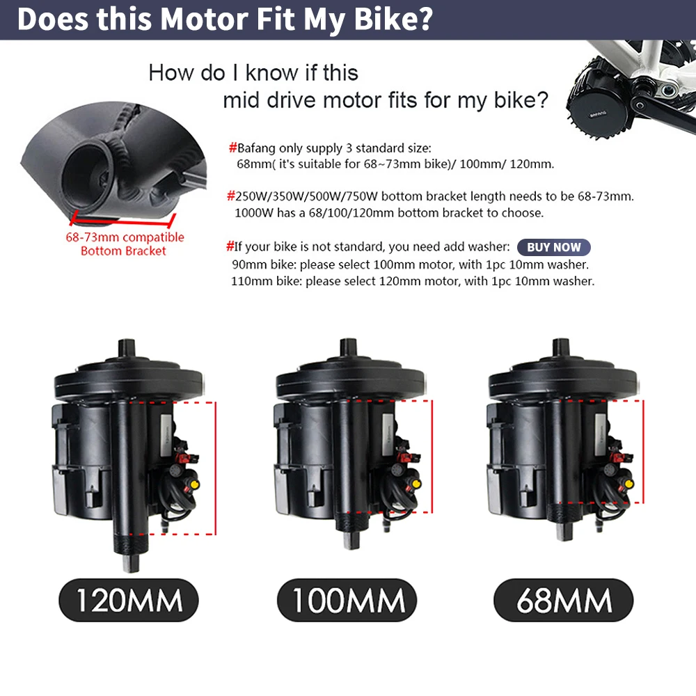 Kit de Conversión para Bicicle - Side Hung Mid Drive Motor Kit reseña y precio